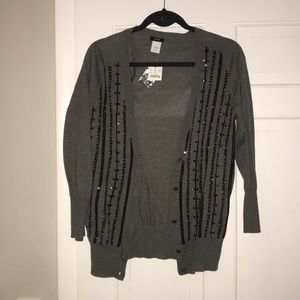 J. Crew sequin cardigan